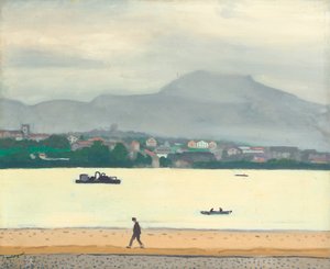 道、アンダイエ 作： Albert Marquet