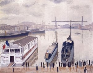 航海サークル、マルセイユ 作： Albert Marquet