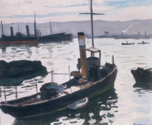 アルジェの港 作： Albert Marquet