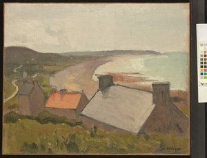 3 つの屋根、La Percaillerie 作： Albert Marquet