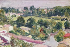 パリ郊外 作： Albert Marquet