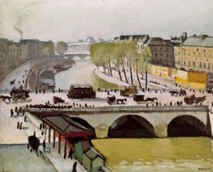 サンミッシェル橋 作： Albert Marquet