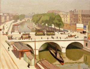 聖ミシェル橋 作： Albert Marquet
