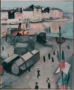 ルアーブル港 作： Albert Marquet