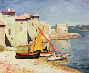 サントロペ、1905年頃（キャンバスに油彩） 作： Albert Marquet