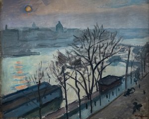 Sol visto através das árvores 作： Albert Marquet