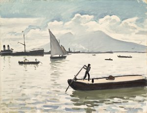 ナポリ湾 作： Albert Marquet