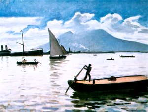 ナポリ湾、1909 作： Albert Marquet