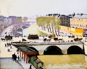 セントマイケルの橋、1910年 作： Albert Marquet