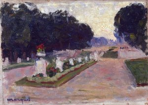 リュクサンブール庭園 作： Albert Marquet