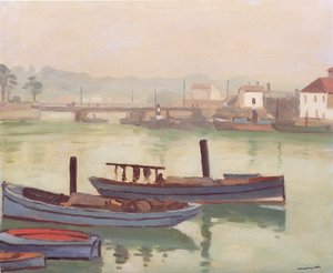 O porto de Saint-Jean de Luz 作： Albert Marquet