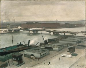 ルーアンの岸壁