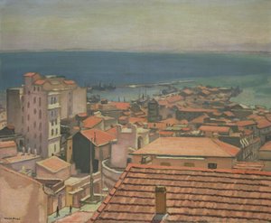 Os Telhados Vermelhos (óleo sobre tela) 作： Albert Marquet