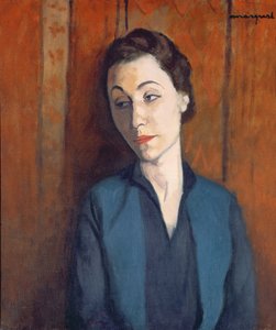 ウーマン・イン・ブルー 作： Albert Marquet