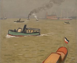 ハンブルクのヴェデッタ 作： Albert Marquet