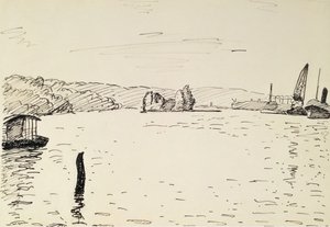 ルーアンの周辺で見る 作： Albert Marquet
