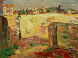 パリ郊外 作： Albert Marquet