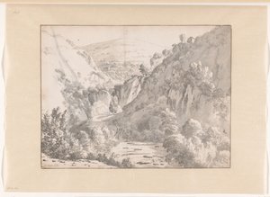 山岳風景 作： Albert Meyering