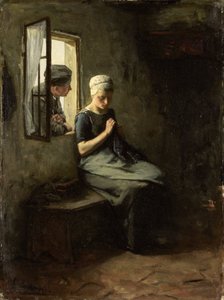 「漁師の求愛」 作： Albert  Neuhuys