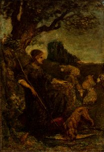 ジャンヌ・ダルク（1412-31） 作： Albert Pinkham Ryder