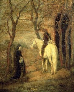 沿道ミーティング 作： Albert Pinkham Ryder