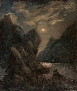 ローレライ、カリフォルニア州。 1896年～1917年。 作： Albert Pinkham Ryder