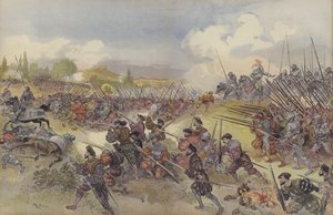 セリソルの戦い 作： Albert Robida