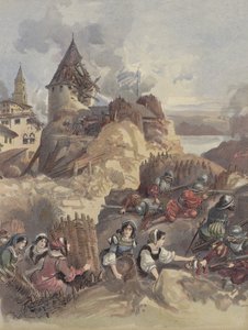 マルセイユ本部の女性たち 作： Albert Robida