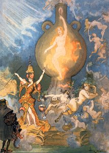 The Fifth Book、c1900（イラスト） 作： Albert Robida