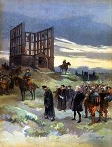 Superintendantti Semblancayn hirttäminen (1527) 作： Albert Robida