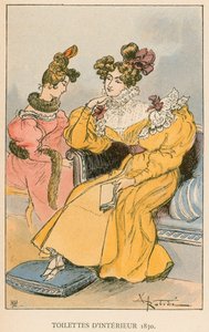 室内トイレ1830 作： Albert Robida