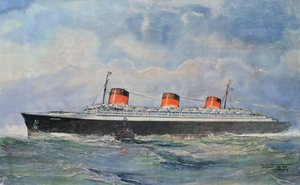 SSノルマンディ号の処女航海、ル・アーヴル発、5月29日