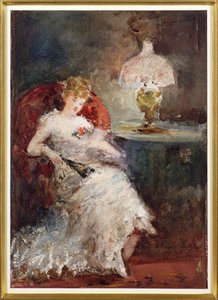 彼女の最初の5月のボール 作： Albert Snr. Ludovici