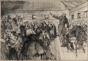 軍事独裁を阻止するワシントン 作： Albert Sterner