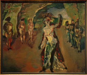 歌手 作： Albert Weisgerber