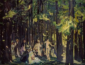 夏の日 作： Albert Weisgerber