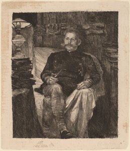 フランツ・ローズの書斎 作： Albert Welti