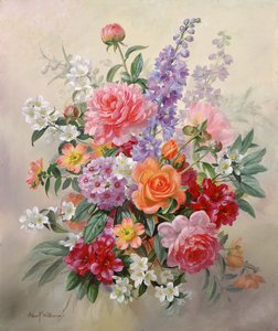 高い夏のブーケ 作： Albert Williams