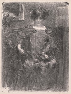 無題（女性） 作： Albert de Belleroche