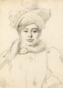 1905年頃の帽子の女