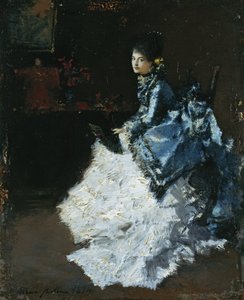 女優のミミ・クレイマー 作： Albert von Keller