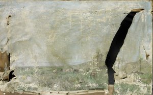アルジェリアの馬の牧草地 作： Alberto Pasini