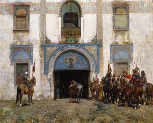 宮殿警備隊、 作： Alberto Pasini