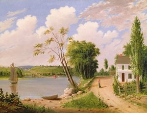 キャッツキル、ニューヨーク、1849 作： Albertus D.O Browere