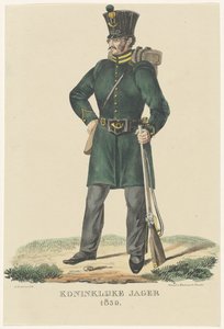 ロイヤルハンター、1830年 ロイヤル ハンター 1830 (オブジェクトのタイトル) 作： Albertus Verhoesen