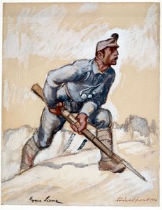 南西戦線 作： Albin Egger Lienz