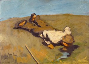 春か源か 作： Albin Egger Lienz