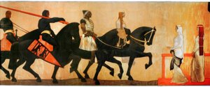 エガー・リエンツ、エツェル王のエントリー 作： Albin Egger Lienz