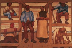 生きている 作： Albin Egger Lienz