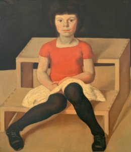 アーティストの次女、イラ 作： Albin Egger Lienz